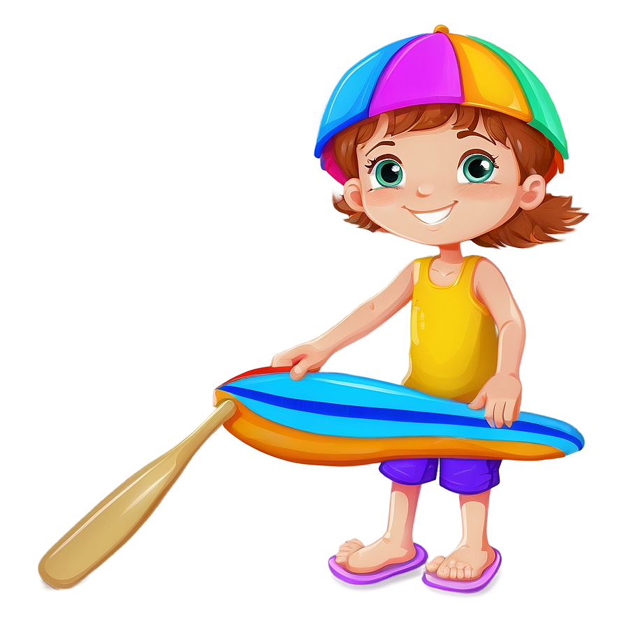 Kid At The Beach Png Vxl