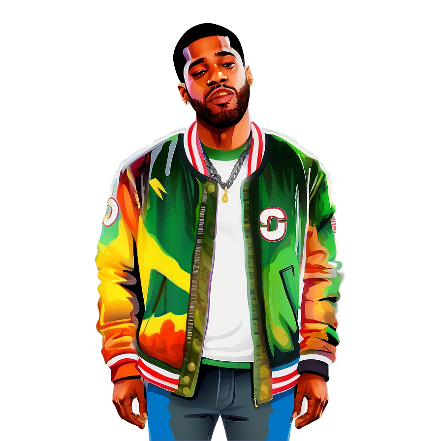 Kid Cudi Illustration Png Oof11