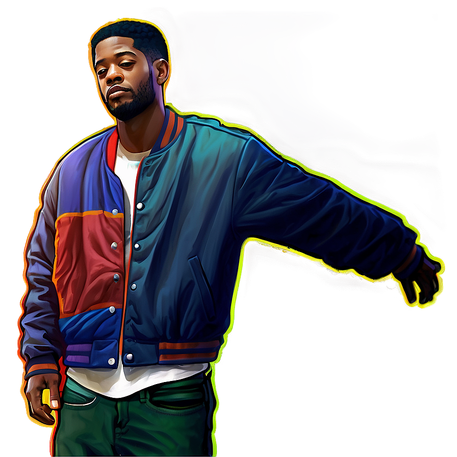 Kid Cudi Retro Style Png Iiw