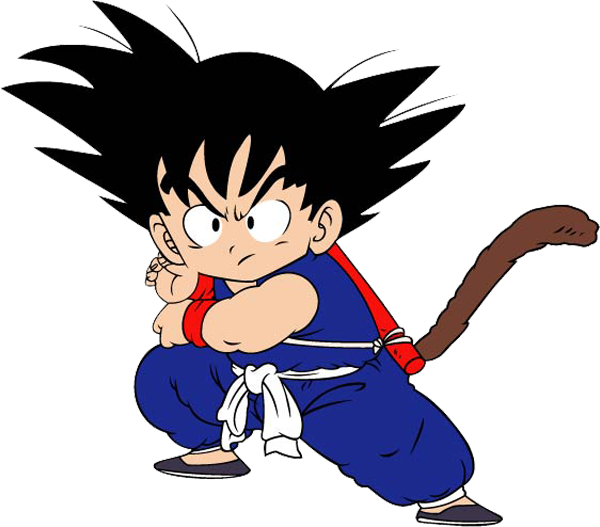 Kid Goku Classic Pose