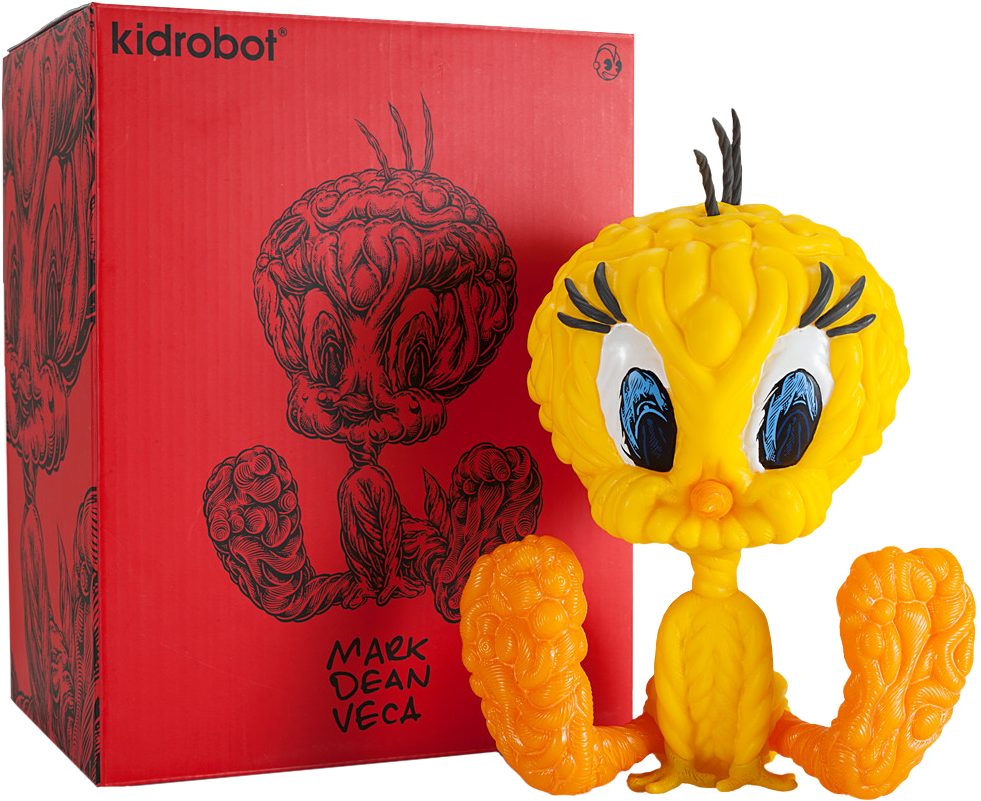 Kidrobot Tweety Figureby Mark Dean Veca