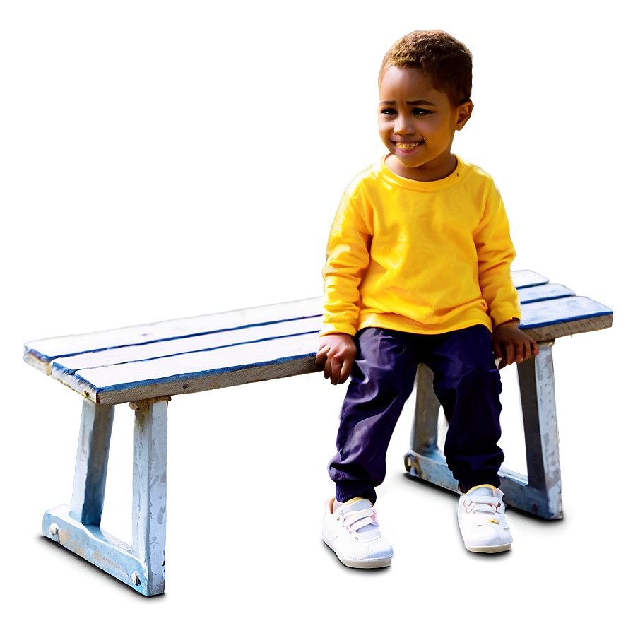 Kids Bench Png 3