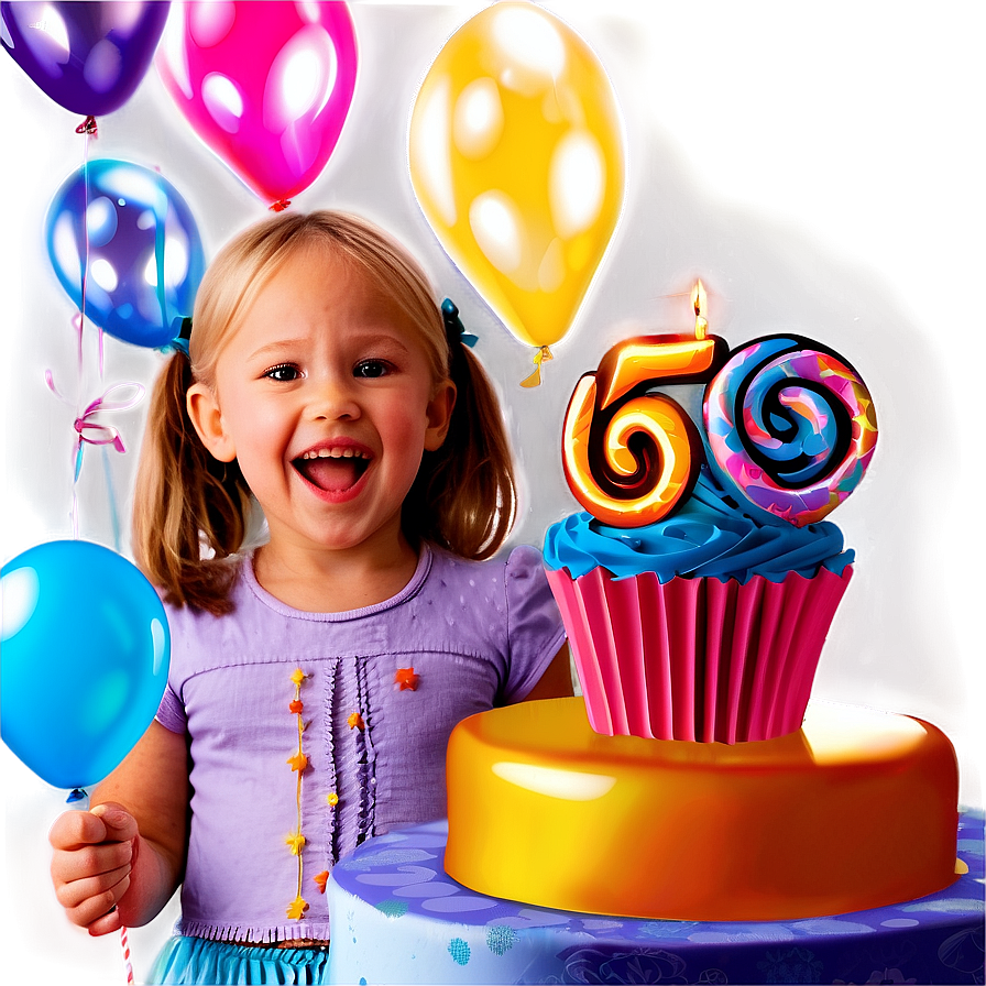 Kids Birthday Party Png Qda