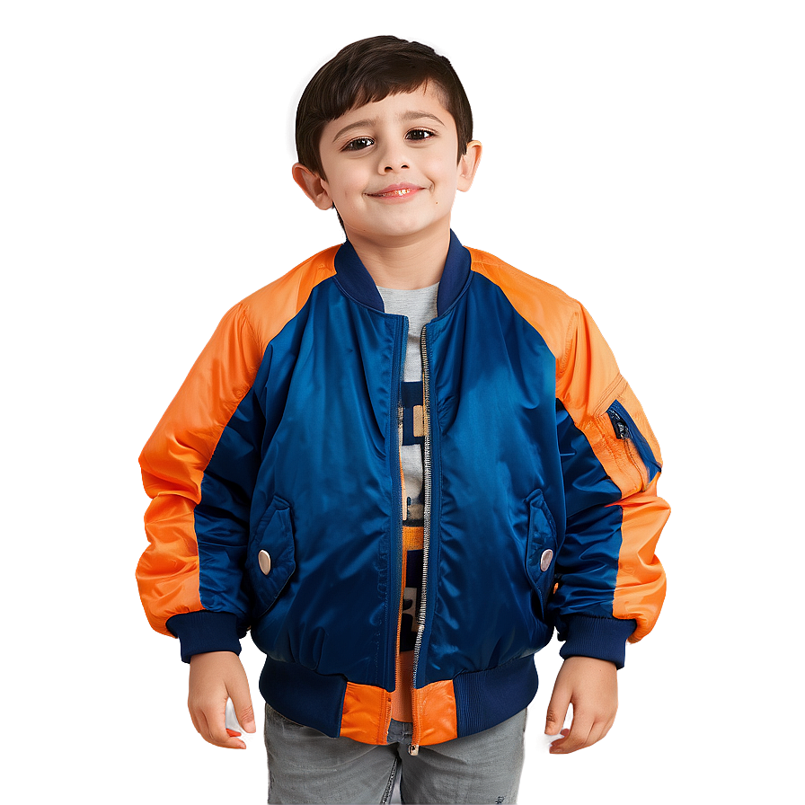 Kids Bomber Jacket Fun Png 06282024