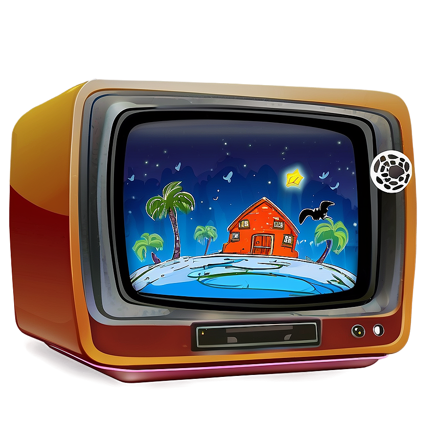 Kids Cartoon Television Png 06132024