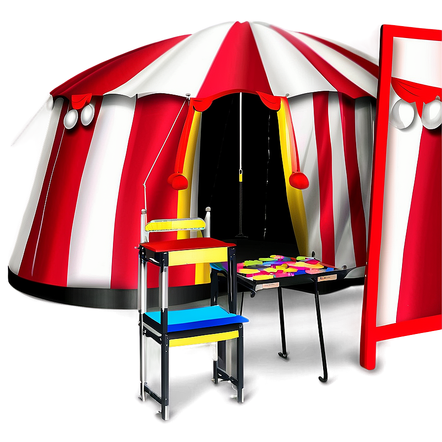 Kids Circus Party Tent Png Ytj60