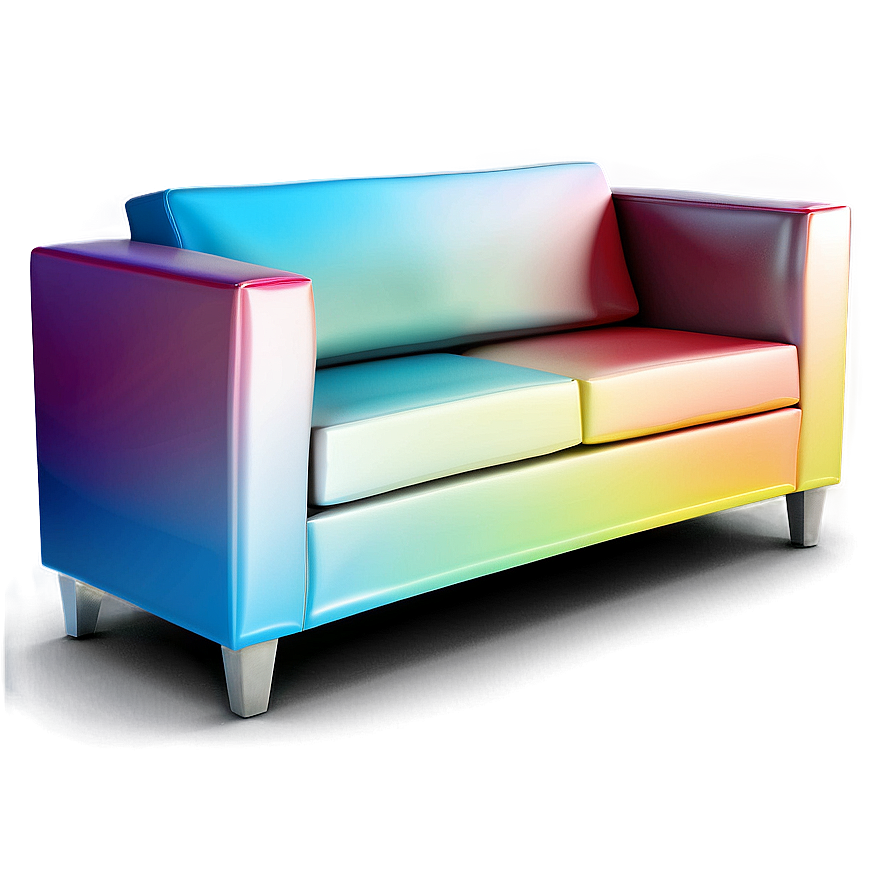 Kids Colorful Couch Png Inu