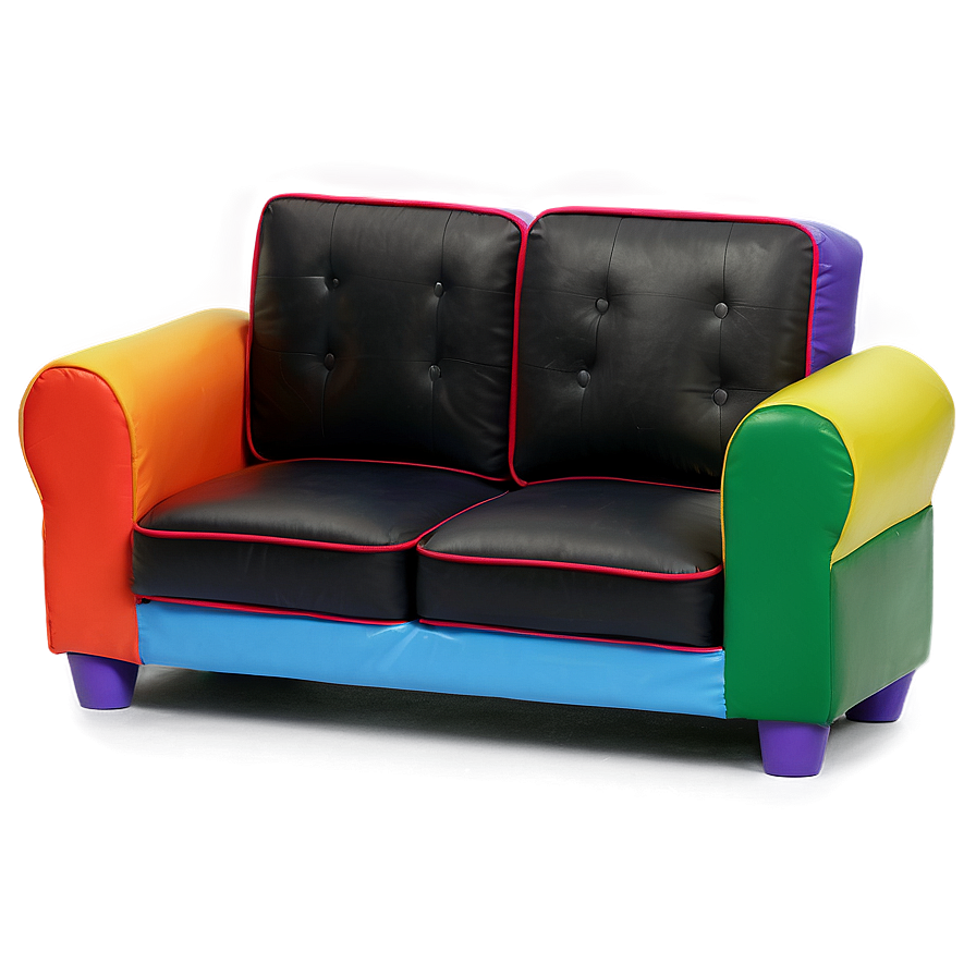 Kids Colorful Couch Png Oaj