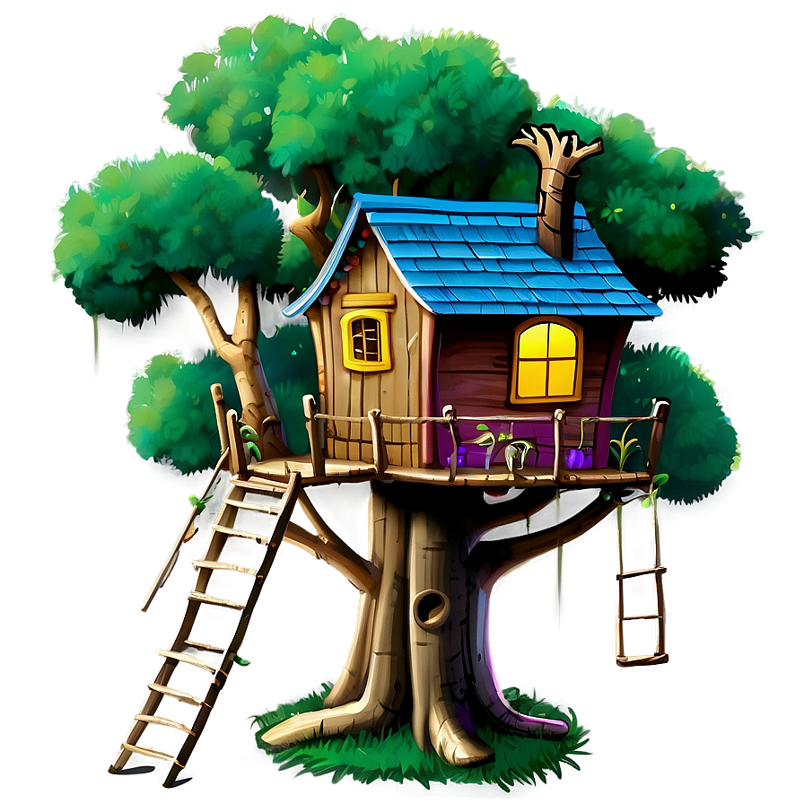 Kids Fantasy Treehouse Png 64