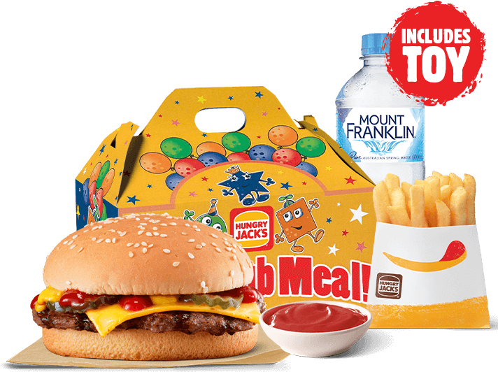 Kids Meal With Toyand Burger