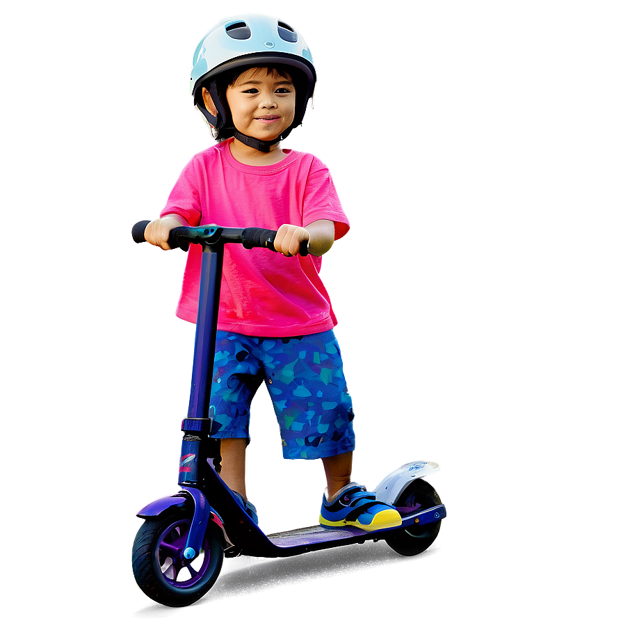 Kids On Scooters Png 05242024