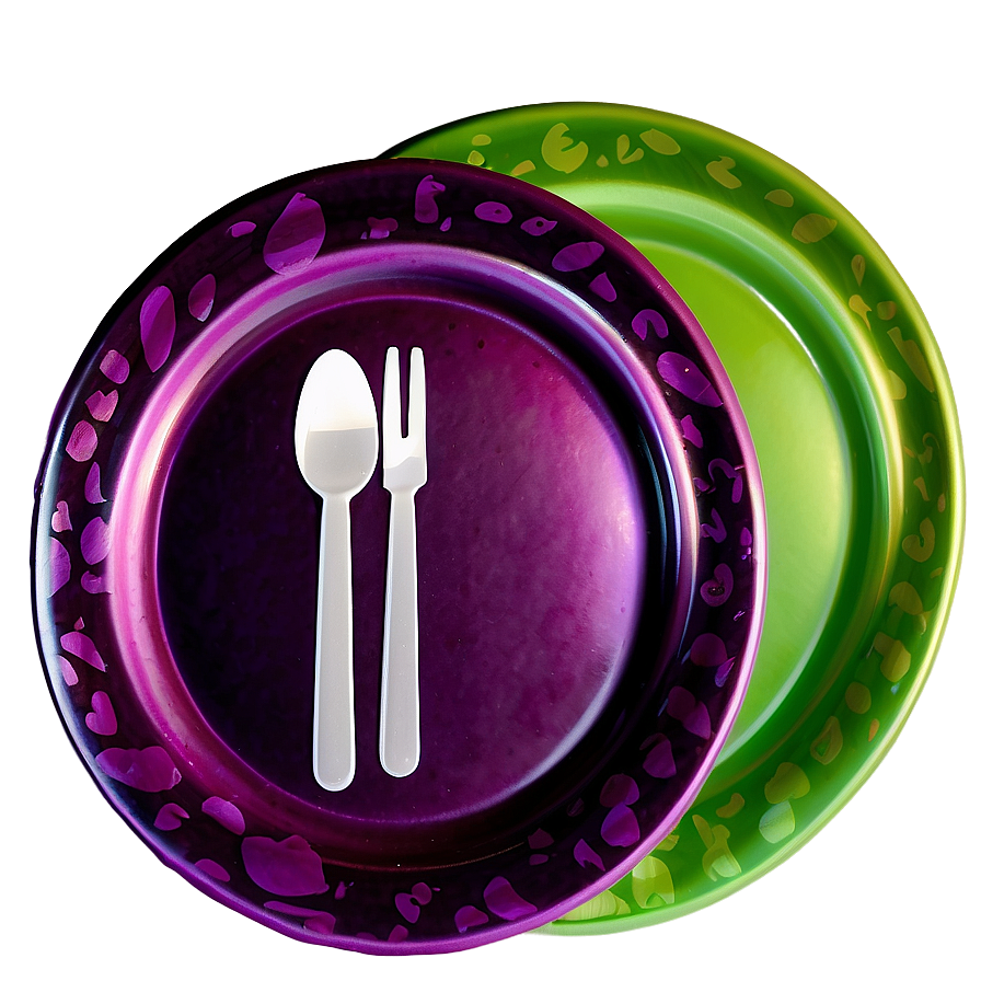 Kids Plates Cartoon Png Bpi