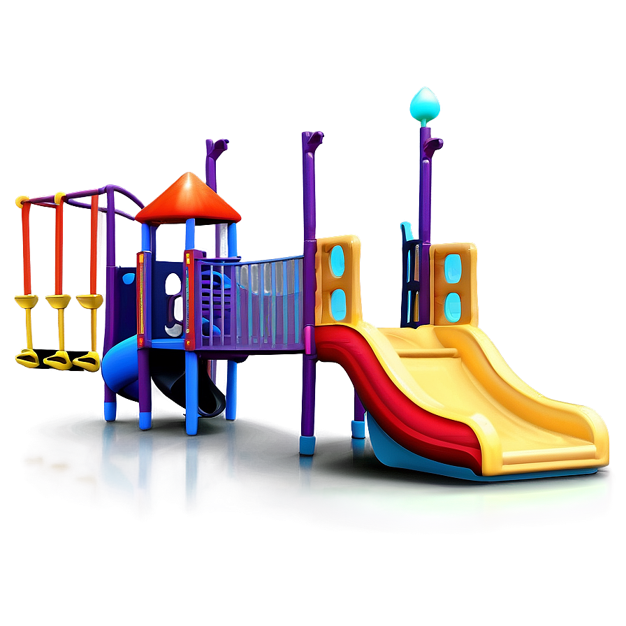 Kids Playground Slide Fun Png 36