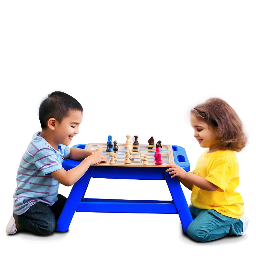 Kids Playing Board Games Png 22