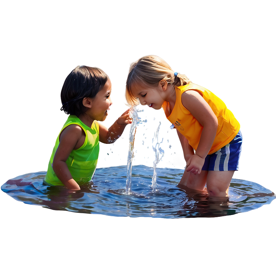 Kids Playing In Water Png 62