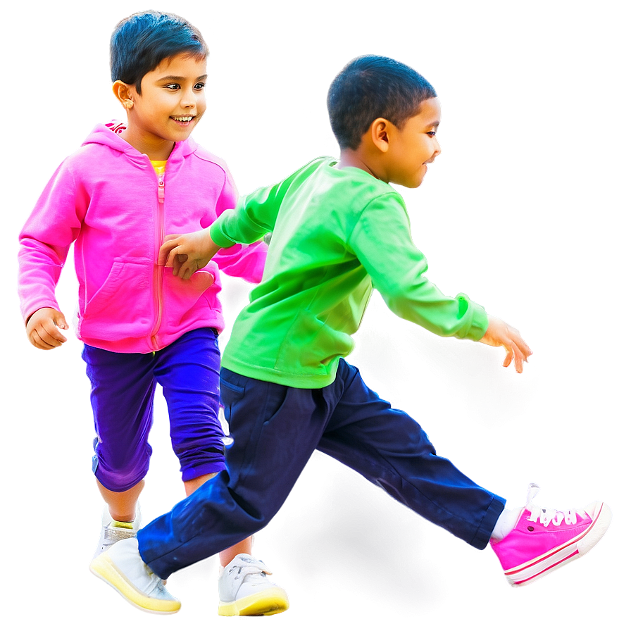 Kids Playing Tag Png Xum80