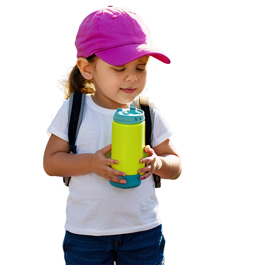 Kids Reusable Water Bottle Png 06282024