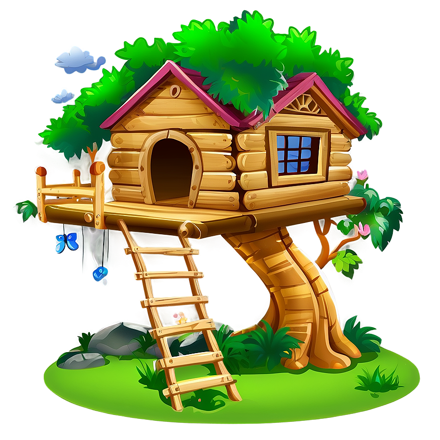 Kids Tree House Png 8