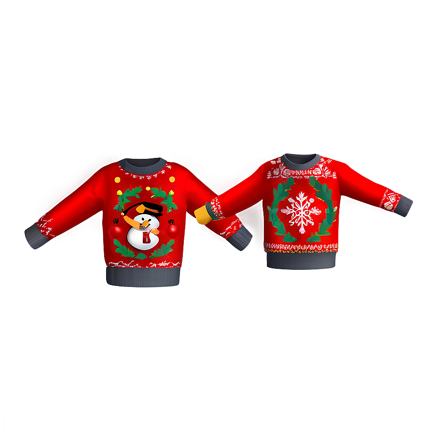 Kids Ugly Christmas Sweater Png Nal