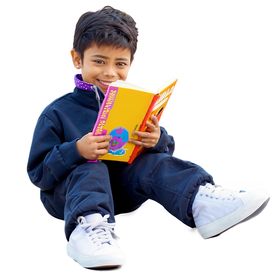 Kids With Books Png 52