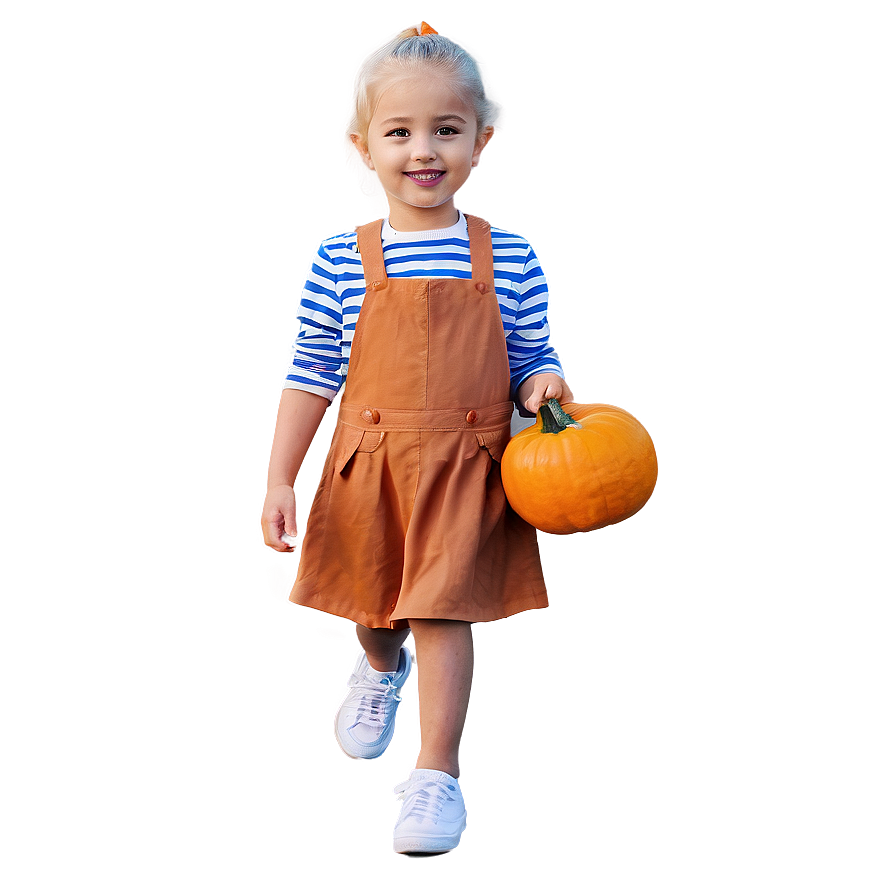 Kids With Pumpkins Png Dsy27