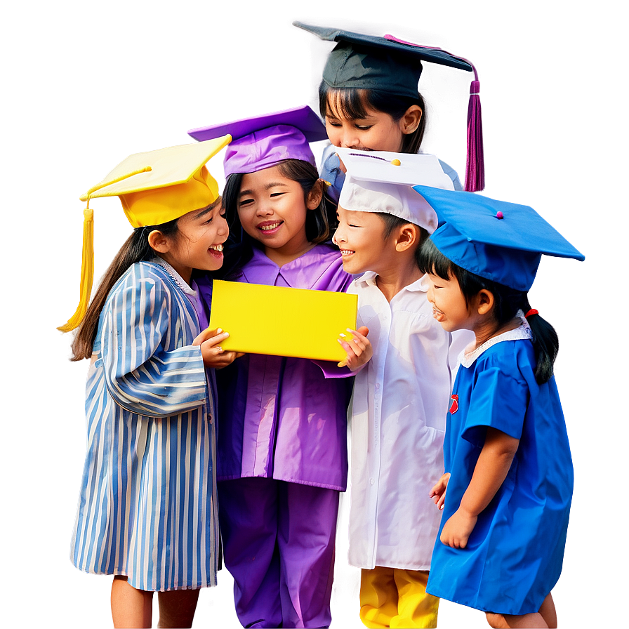 Kindergarten Graduation Group Hug Png Mme7