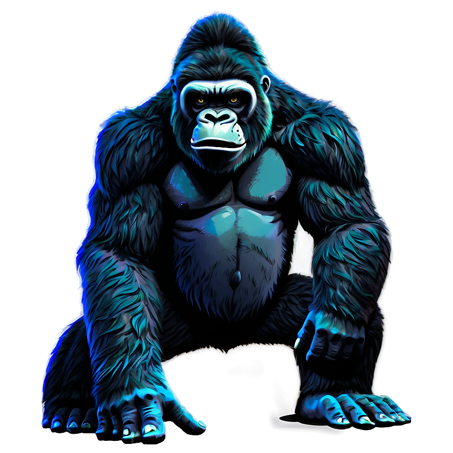 King Kong Cartoon Png Alo9