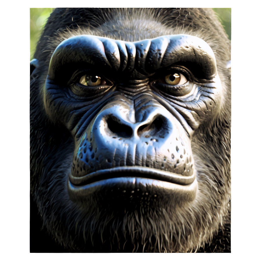 King Kong Face Closeup Png 36