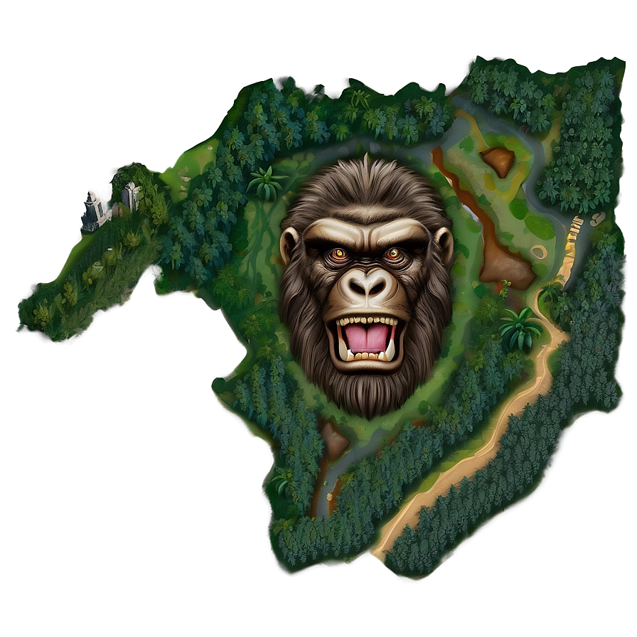 King Kong Island Map Png Kyq78