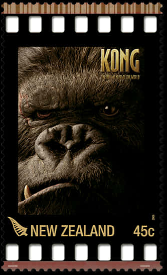 King Kong New Zealand Stamp