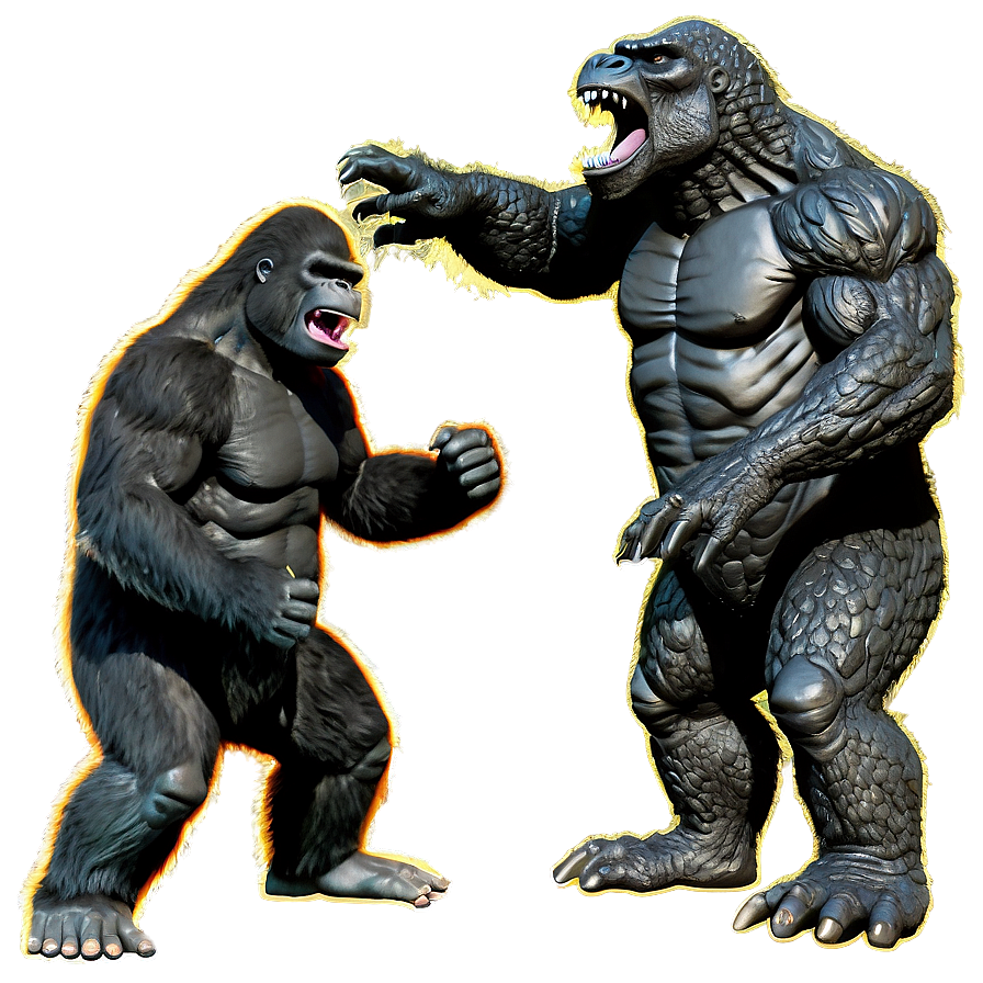 King Kong Vs Godzilla Png Xrr85