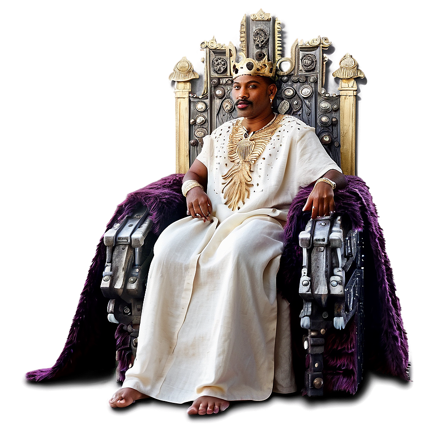 King On Throne Room Png 81