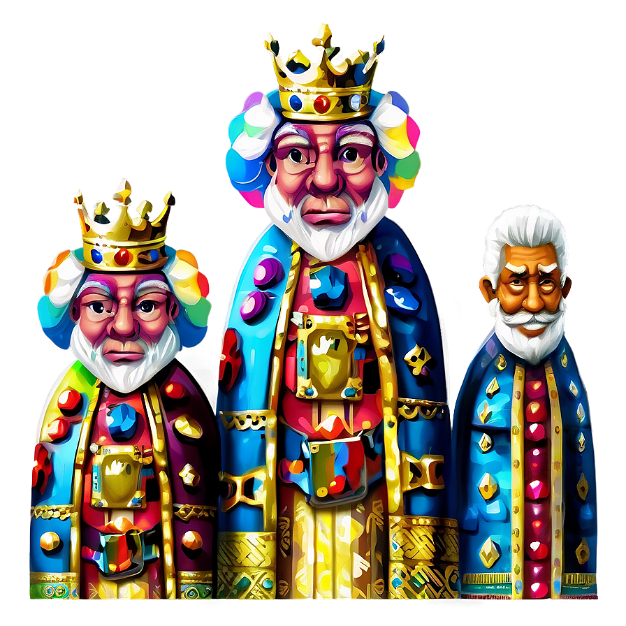 King's Regal Portrait Png Ihp