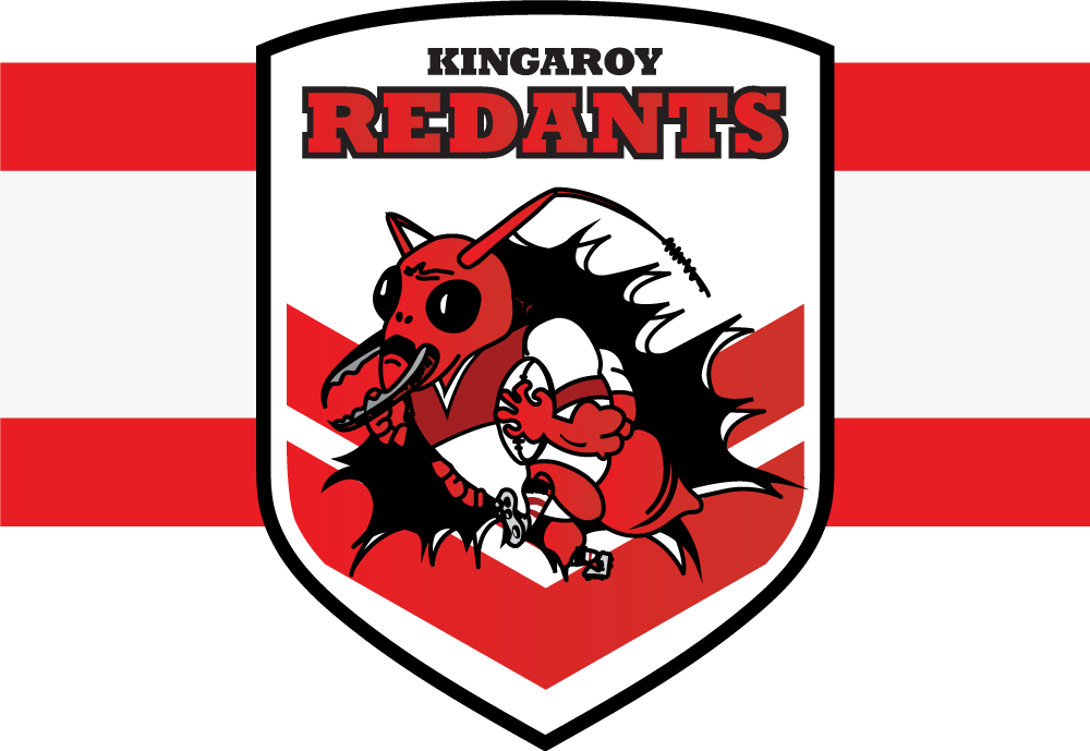 Kingaroy Redants Football Logo