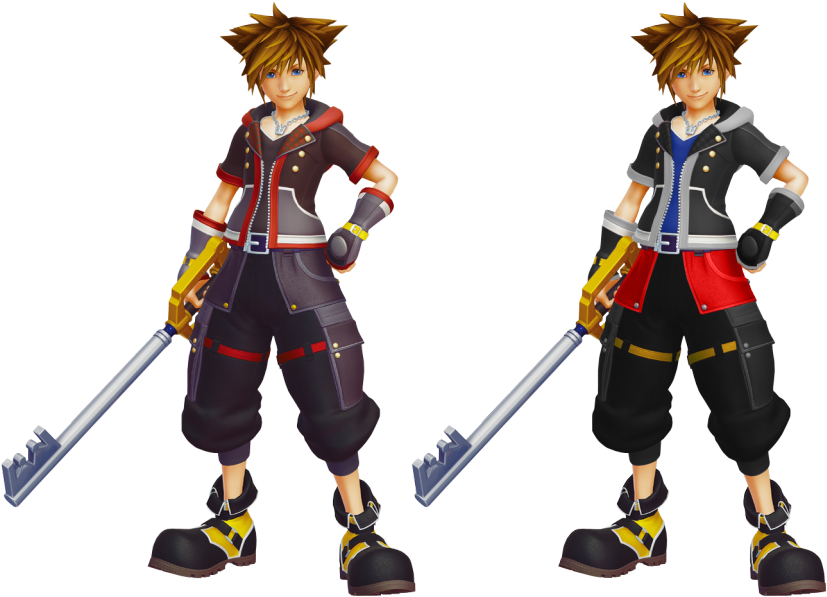 Kingdom Hearts Sora Dual Stance
