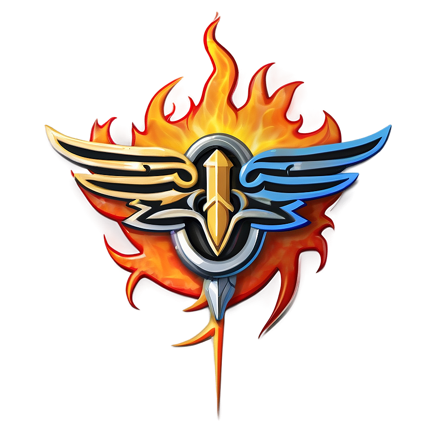 Kings Fiery Phoenix Logo Png Drn