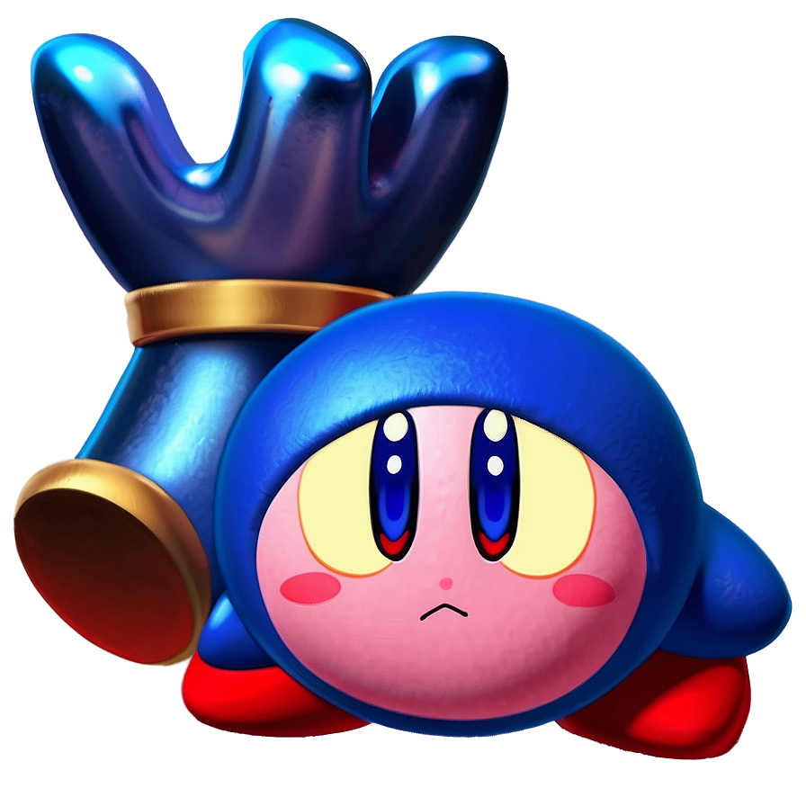 Kirby Blue Character Png Instant Download Link 81