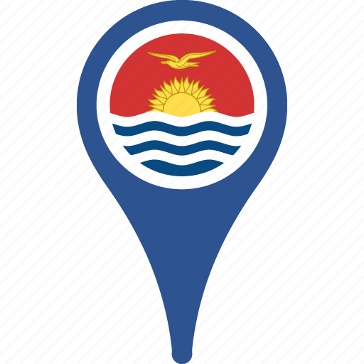 Kiribati Location Icon