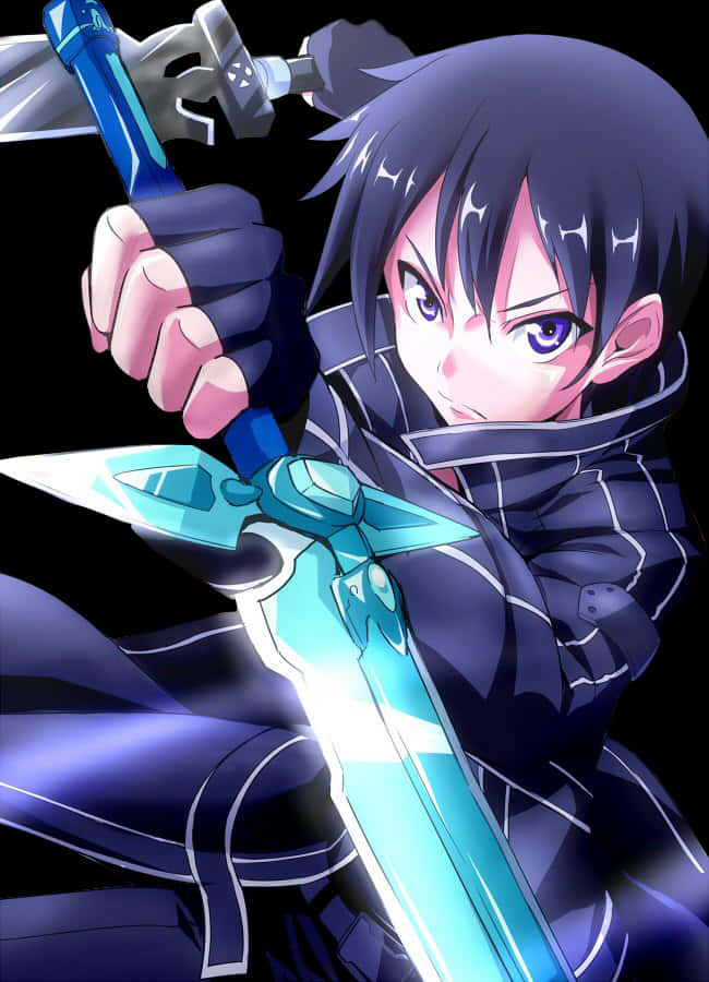 Kirito Dual Wielding Swords