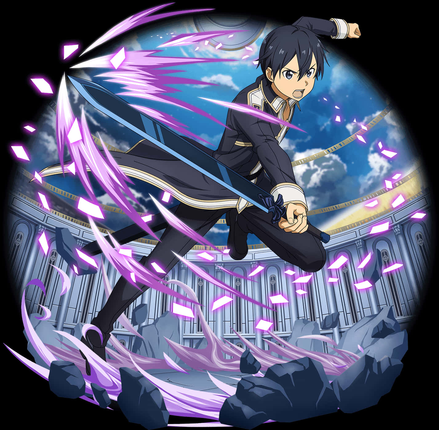 Kirito Sword Art Online Action Pose