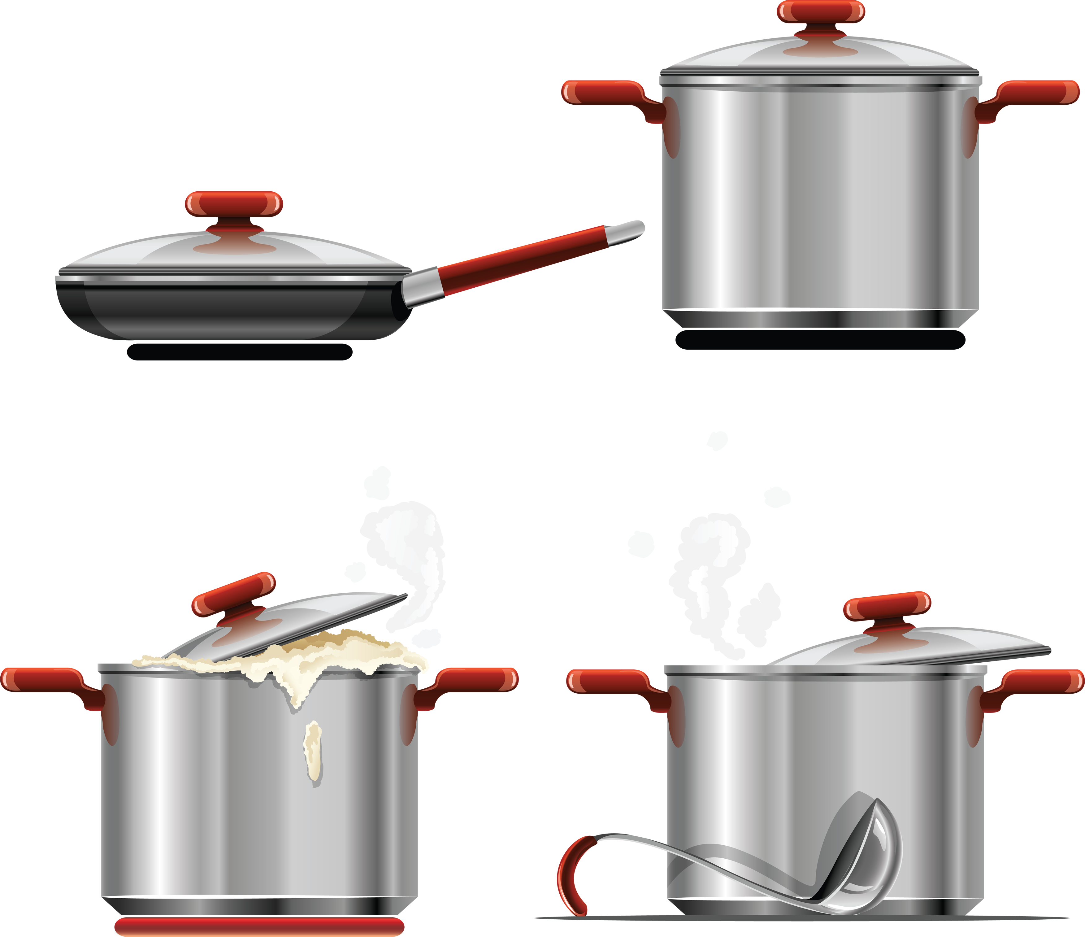 Kitchen Cookware Set Illustration