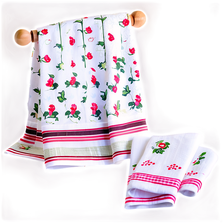 Kitchen Towel And Napkin Png Nkk