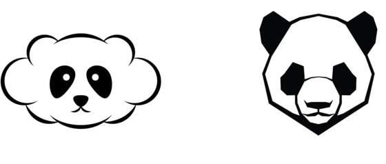 Kloud Panda X Lvl2 Logos