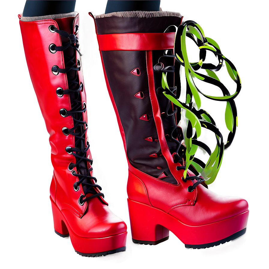 Knee High Boots Png 21