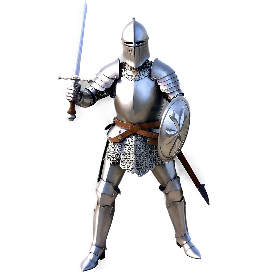 Knight In Battle Png Ghd4