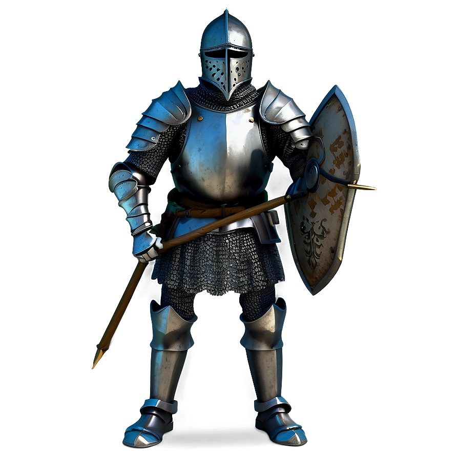 Knight With Spear Png 2