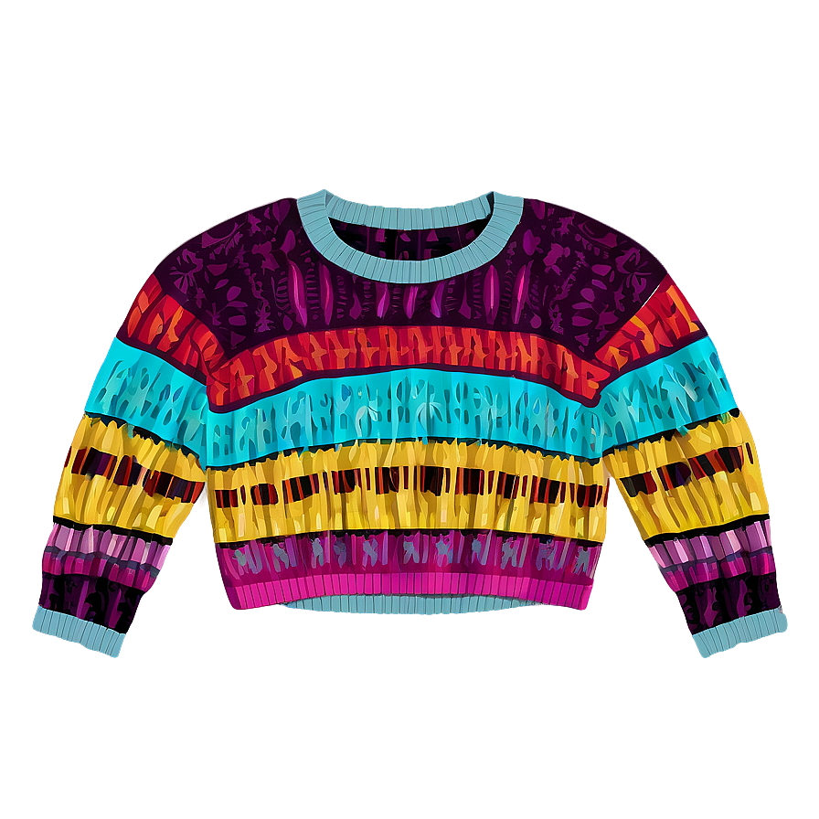 Knitted Crewneck Jumper Png 06272024