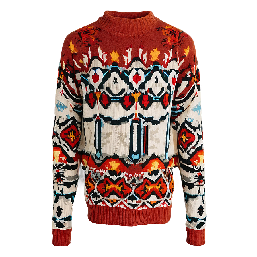 Knitted Sweater Design Png Mtr