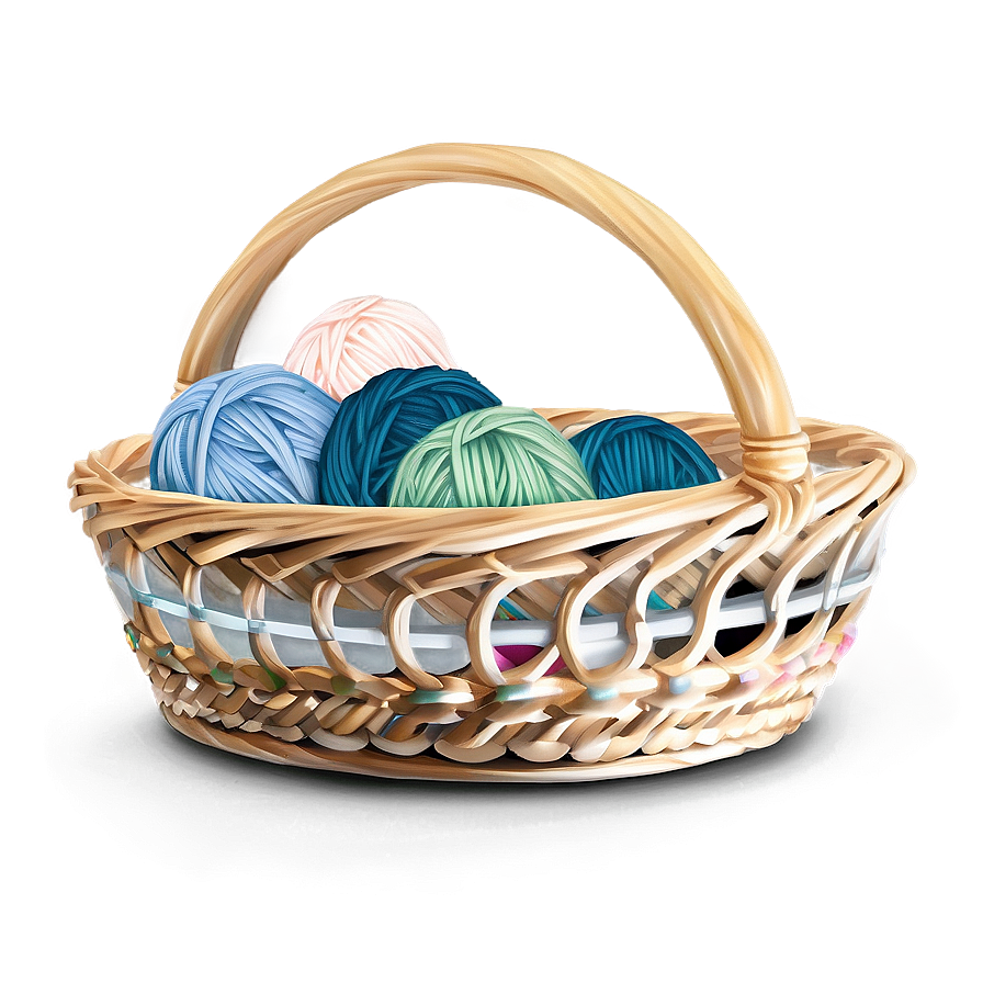 Knitting Basket Png Amm37