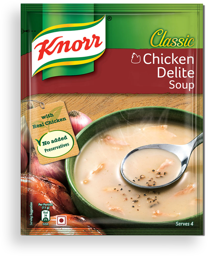 Knorr Classic Chicken Delite Soup Package